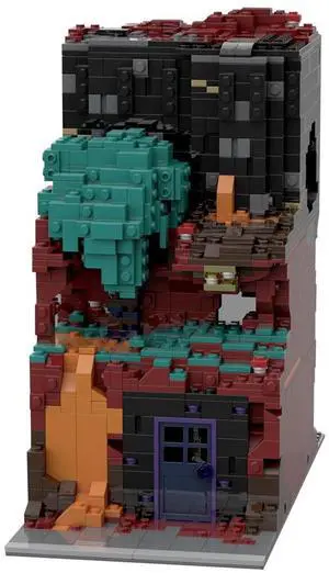 ZITIANYOUBUILD Custom MOC-140564 Twisted Forest Architectural Model (1794PCS) Toys Gift