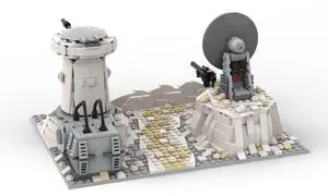 ZITIANYOUBUILD Custom MOC-150680 Sci-Fi Space Wars Artillery Model(960PCS) Toys Gift