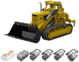 ZITIANYOUBUILD Custom MOC-145968 1/16 RC Crawler Loader Assembly (Dynamic Version/1729 Parts)