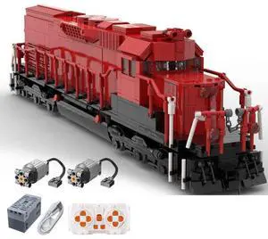 ZITIANYOUBUILD Custom MOC-112382 America Latina Logistica SD40T-2 (1920 Parts/Dynamic Version)