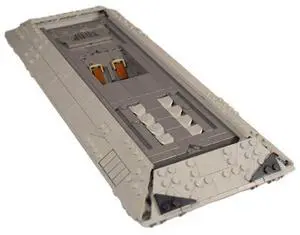 ZITIANYOUBUILD Custom MOC-143323 Sci-Fi Interstellar Wars Anti-Gravity Tank Model(1172PCS)