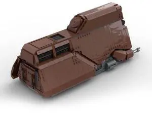 ZITIANYOUBUILD Custom MOC-107021 Tech Multi-troop transporters Vehicle Model(1866PCS/Brown)