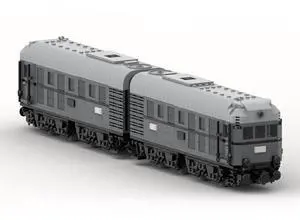 ZITIANYOUBUILD Custom MOC-130641 DB-Baureihe V188 (8w) Train Model (1459 Parts) Toys Gift