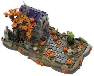 ZITIANYOUBUILD Custom MOC-118096 Medieval Witch House 812 Parts Toys Gift for Christmas