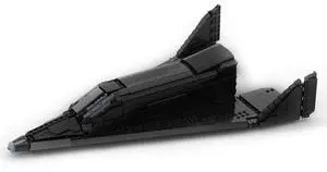 ZITIANYOUBUILD Custom MOC-88096 1/25 Scale X-20 Dyna-Soar The Dynamic Soarer 1311 Parts