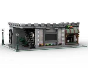 ZITIANYOUBUILD Custom MOC-89138 Suites Part 1 Modification of Set 10291 Apartment 1680PCS