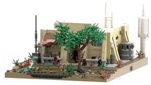 ZITIANYOUBUILD Custom MOC-153678 Film & TV Scenes Cottage Model (1630 Parts) Toys Gift
