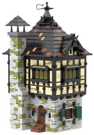 ZITIANYOUBUILD Custom MOC-84202 Medieval Cottage Model(1804PCS) Toys Gift for Christmas