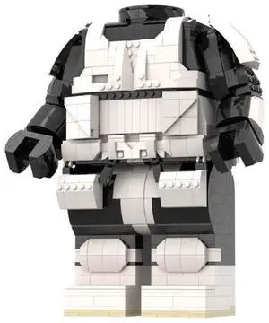 ZITIANYOUBUILD Custom MOC-89648 Body Figures Model (1702 Parts) Toys Gift for Christmas