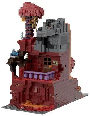 ZITIANYOUBUILD Custom MOC-146379 Crimson Forest Architectural Model(1748PCS) Toys Gift