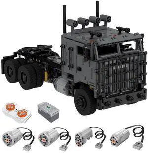 ZITIANYOUBUILD Custom MOC-104162 Sci-tech RC Cabover (1664 Parts) Toys Gift for Christmas