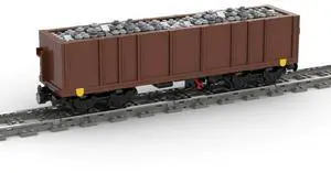 ZITIANYOUBUILD Custom MOC-105691 Eaos Open-Top Freight Car Model (996 Parts) Toys Gift