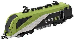 ZITIANYOUBUILD Custom MOC-156337 City Airport Train Model (1169 Parts) Toys Gift for Christmas