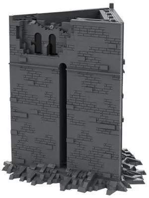 ZITIANYOUBUILD Custom MOC-59226 Wizarding Prison in Magic Movie 1989 Parts Toys Gift