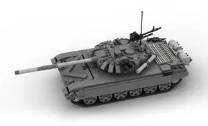 ZITIANYOUBUILD Custom MOC-177244 1/35 Scale T-72 MBT Active Main Battle Tank 1341 Parts