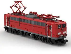 ZITIANYOUBUILD Custom MOC-118457 8W DB-Baureihe 151 Train Model (1422 Parts) Toys Gift
