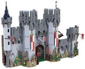 ZITIANYOUBUILD Custom MOC-138840 Falcons Barbican Gatehouse Medieval Castle 1881 Parts