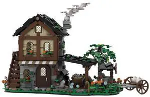 ZITIANYOUBUILD Custom MOC-125763 Medieval Bakery 1282 Parts Toys Gift Perfect for christmas