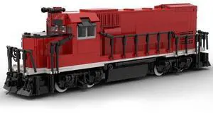 ZITIANYOUBUILD Custom MOC-105944 Canadian Pacific GP15 Retro Train (1433 Parts) Toys Gift