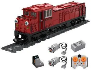 ZITIANYOUBUILD Custom MOC-75548 Japanese DL 43 Locomotive 1354 Parts Toys Gift for Christmas