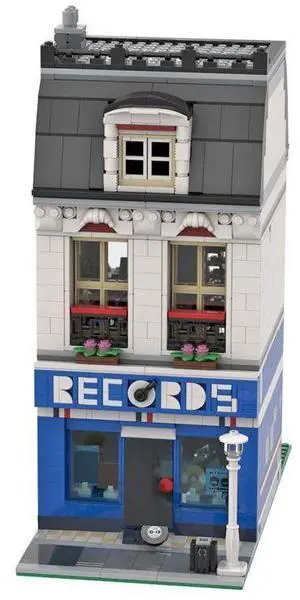 ZITIANYOUBUILD Custom MOC-37241 Records Studio 1186 Parts Toys Gift Perfect for christmas