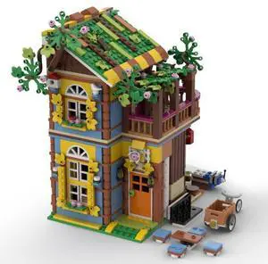 ZITIANYOUBUILD Custom MOC-102963 Bees Shop 980 Parts Toys Gift Perfect for christmas