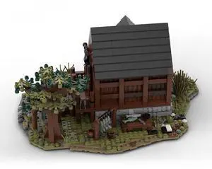 ZITIANYOUBUILD Custom MOC-49723 Medieval Fishermans House Building Blocks (1682 Parts)