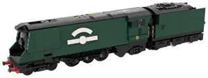 ZITIANYOUBUILD Custom MOC-61972 Emerald Night Class A3-B Locomotive (1195 Parts) Toys Gift