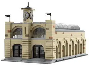 ZITIANYOUBUILD Custom MOC-65774 Magic Movie Train Station Platform 1641 Parts Toys Gift
