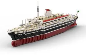 ZITIANYOUBUILD Custom MOC-71804&MOC-175846 Andrea Doria 1819 Parts Toys Gift for Christmas
