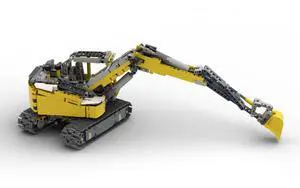 ZITIANYOUBUILD Custom MOC-53035 Tech Excavator Building Blocks Set (963 Parts) Toys Gift