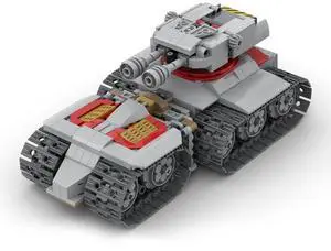 ZITIANYOUBUILD Custom MOC-143241 Terran  SiegeTank Model (899 Parts) Toys Gift for Christmas