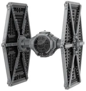 ZITIANYOUBUILD Custom MOC-19900 Sci-Fi Interstellar War Starfighter Model (732 Parts)