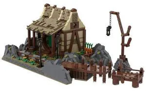 ZITIANYOUBUILD Custom MOC-87363 Movie Series Harbor 1033 Parts Toys Gift for Christmas