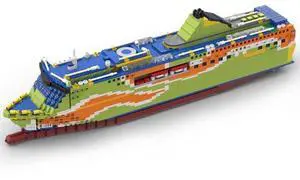 ZITIANYOUBUILD Custom MOC-69561 MS Superstar 1972 Parts Toys Gift Perfect for christmas