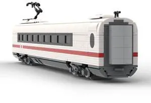 ZITIANYOUBUILD Custom MOC-136041 DB BR 406 Series Electric Locomotive Block 1264 Parts