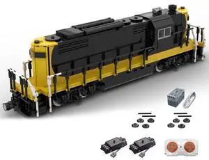 ZITIANYOUBUILD Custom MOC-82001 Northern GP9 Train 1308 Parts Toys Gift for Christmas