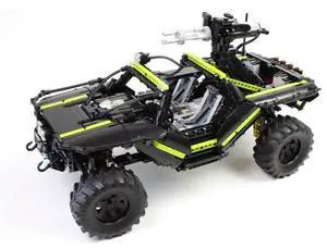 ZITIANYOUBUILD Custom MOC-166891 Armored Reconnaissance Car & Automatic Rifle 1811 Parts