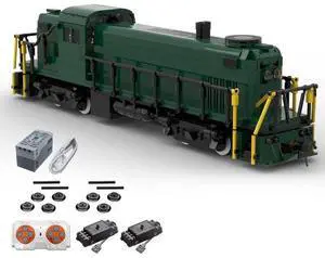 ZITIANYOUBUILD Custom MOC-118286 RS-3 Rutland Train 1278 Parts Toys Gift for Christmas