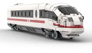 ZITIANYOUBUILD Custom MOC-136043 DB BR 406 Series Steuer Wagen Electric Locomotive 1304 Parts