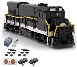 ZITIANYOUBUILD Custom MOC-116990 GE-U-18B Train 1409 Parts Toys Gift Perfect for christmas