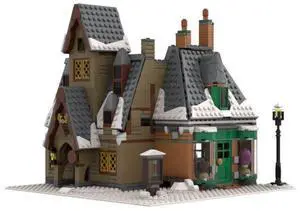 ZITIANYOUBUILD Custom MOC-158767 Winter Hut Modular Architectural Street Scene 1048 Parts