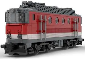 ZITIANYOUBUILD Custom MOC-73261 ÖBB BR 1144 four-axle Electric Universal Locomotive 681 Parts