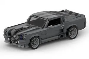 ZITIANYOUBUILD Custom MOC-160930 GT500 Car Tech Model (1514 Parts) Toys Gift for Christmas