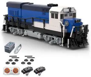 ZITIANYOUBUILD Custom MOC-116994 Salt Fantasy Livery Large Train 1407 Parts Toys Gift