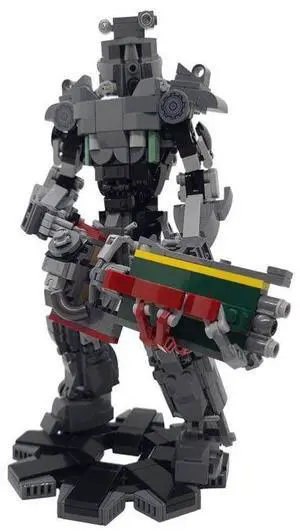 ZITIANYOUBUILD Custom MOC-154933 T-60 Power Armor Model 727 Parts Toys Gift for Christmas