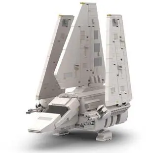 ZITIANYOUBUILD Custom MOC-83439 Sci-Fi Interstellar War Spacecraft Model (1455 Parts)