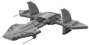 ZITIANYOUBUILD Custom MOC-125762 ONeill-class Space Wars Ship Sci-Fi Spacecraft 799 Parts