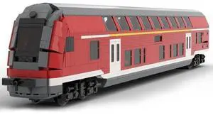 ZITIANYOUBUILD Custom MOC-78934 Regionalexpress Steuer Wagen DABpbzfa 767 1634+ Parts