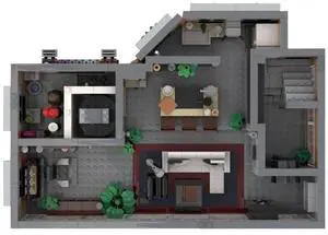 ZITIANYOUBUILD Custom MOC-89341 Sit-Complex Queer Eye 1362+  Parts Toys Gift for Christmas